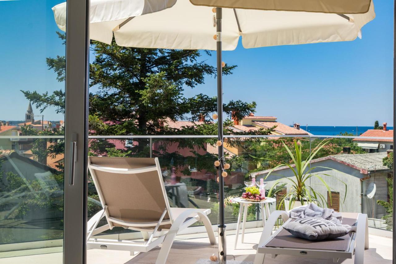Villa Elena Deluxe Mit Whirlpool Und Beheiztem Pool Am Meer Und Wunderschoenen Blick Auf Die Brijuni Inseln 法扎纳 外观 照片